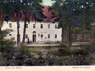 Malter - alter Gasthof und Bahnhof